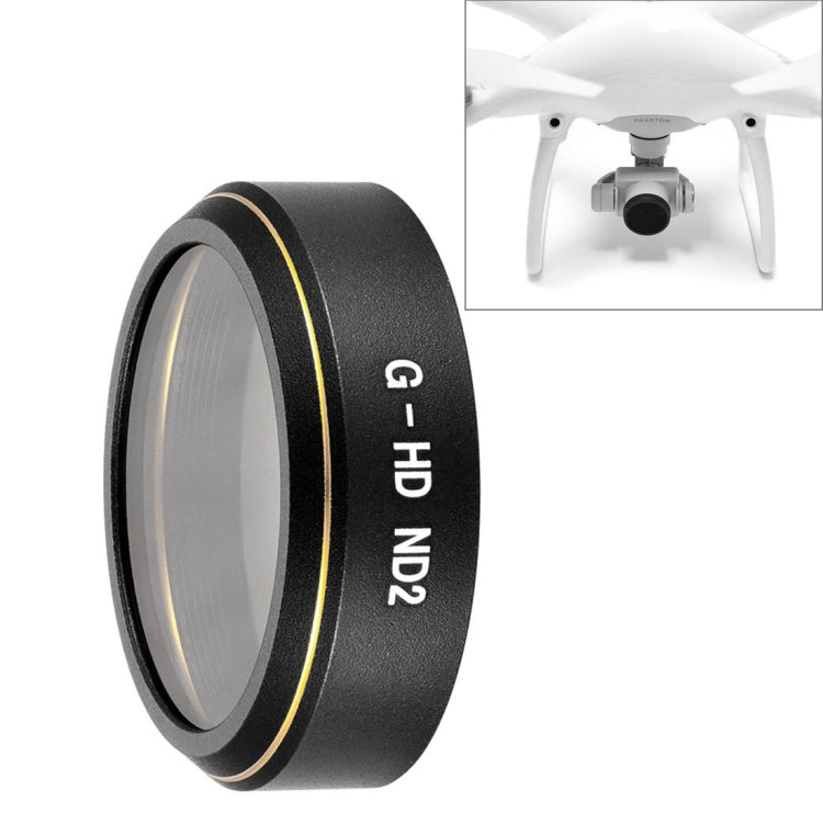 HD Drone Grey ND Lens Filter for DJI Phantom 4 Pro, ND2, ND4, ND8, ND16, ND32 - HoMEdemic™ 