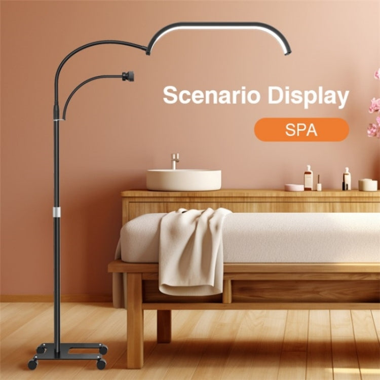 HD-G63X Floor Standing Remote Dimming LED Moon Lamp Manicure Eyelash Beauty Lamp(UK Plug) - HoMEdemic™ 