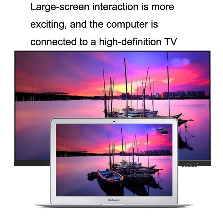 HD55Y VGA To HDMI Adapter Cable VGA+USB To HD 1080P Converter With Power Supply(Black) - HoMEdemic™ 