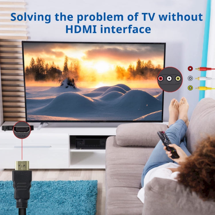 HDMI To AV/3RCA TV Audio Video Cable(1.5m) - HoMEdemic™ 