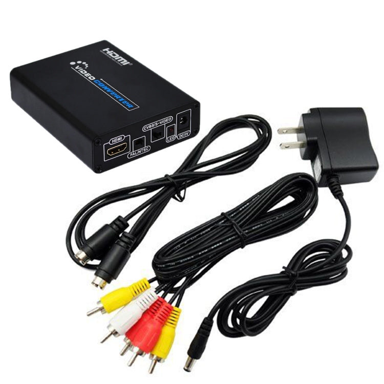HDMI to Composite / AV S-Video Converter RCA CVBS/L/R Video Converter Adapter, AU Plug - HoMEdemic™ 