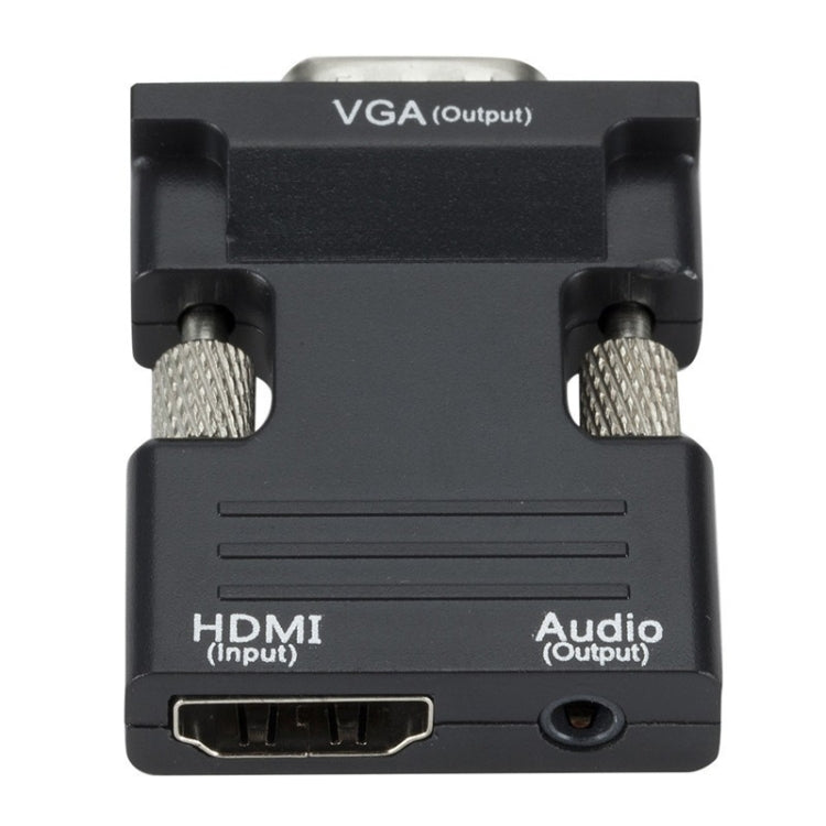 HDMI to VGA Projector HDMI Adapter With Audio Cable Computer HD Converter - HoMEdemic™ 