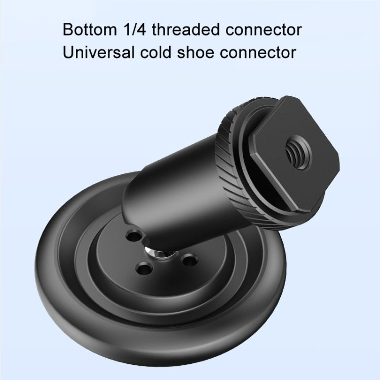 HEPAIL Magsafe Magnetic Mobile Phone Bracket Metal Gimbal Stand, Style: Cold Boot Base - HoMEdemic™ 