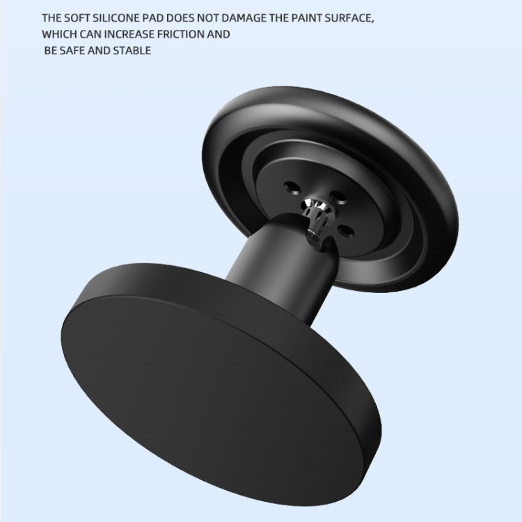 HEPAIL Magsafe Magnetic Mobile Phone Bracket Metal Gimbal Stand, Style: Magnetic Base - HoMEdemic™ 