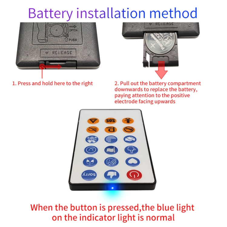HI.GROOM Car LED Customized Pixel Emoticon Lights Bluetooth Remote Control Interactive AI Screen, Style: No Remote Control - HoMEdemic™ 