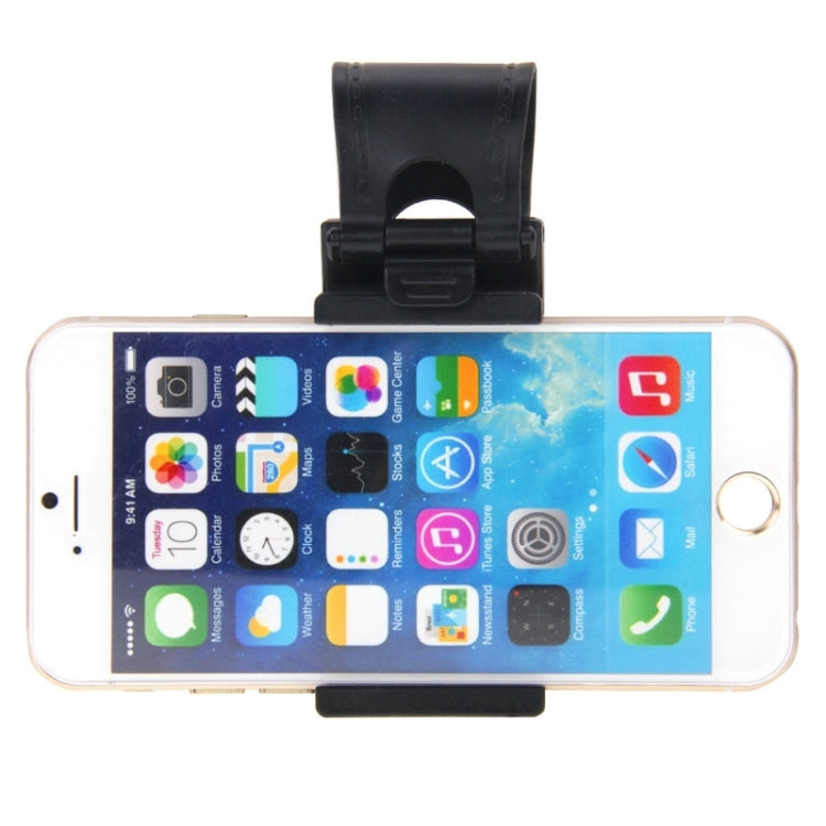 [HK Warehouse] HAWEEL Universal Car Steering Wheel Phone Mount Holder(Black) - HoMEdemic™ 