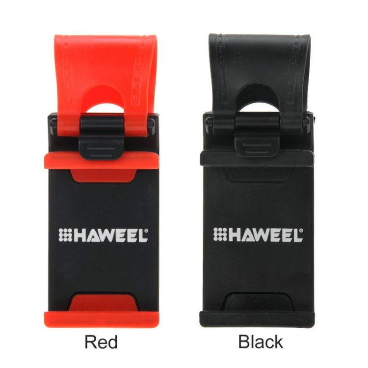 [HK Warehouse] HAWEEL Universal Car Steering Wheel Phone Mount Holder(Black) - HoMEdemic™ 