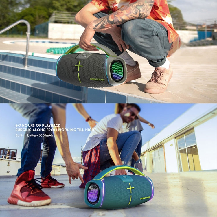 HOPESTAR H61 Outdoor IPX6 Waterproof Portable 50W Surround Bluetooth Speaker(Camouflage) - HoMEdemic™ 