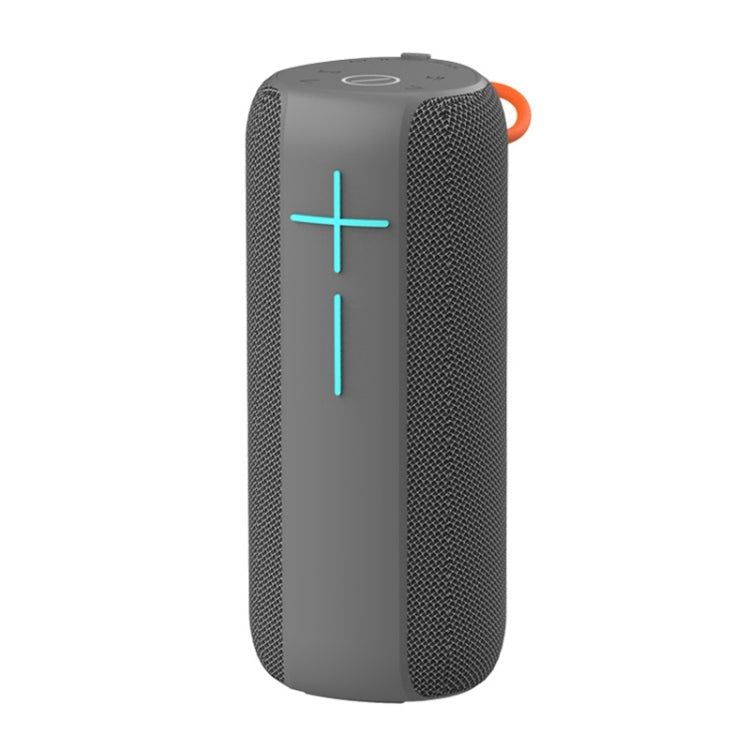 HOPESTAR P14 Pro Portable Outdoor Waterproof Wireless Bluetooth Speaker, Support Hands-free Call & U Disk & TF Card & 3.5mm AUX & FM (Grey) - HoMEdemic™ 