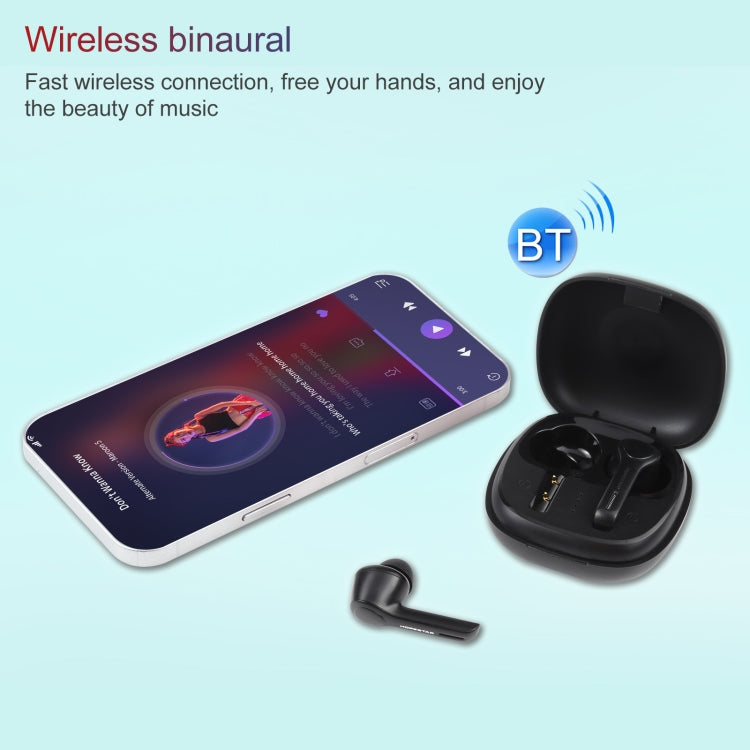 HOPESTAR S11 Bluetooth 5.0 True Wireless Bluetooth Earphone (Black) - HoMEdemic™ 