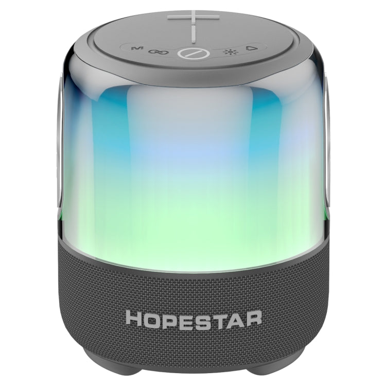 HOPESTAR SC-01 Waterproof LED Light Wireless Bluetooth Speaker(Grey) - HoMEdemic™ 