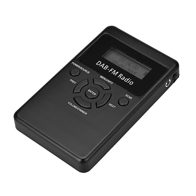 HRD-101 Portable Mini Digital DAB+FM Radio with Lanyard & Headset - HoMEdemic™ 