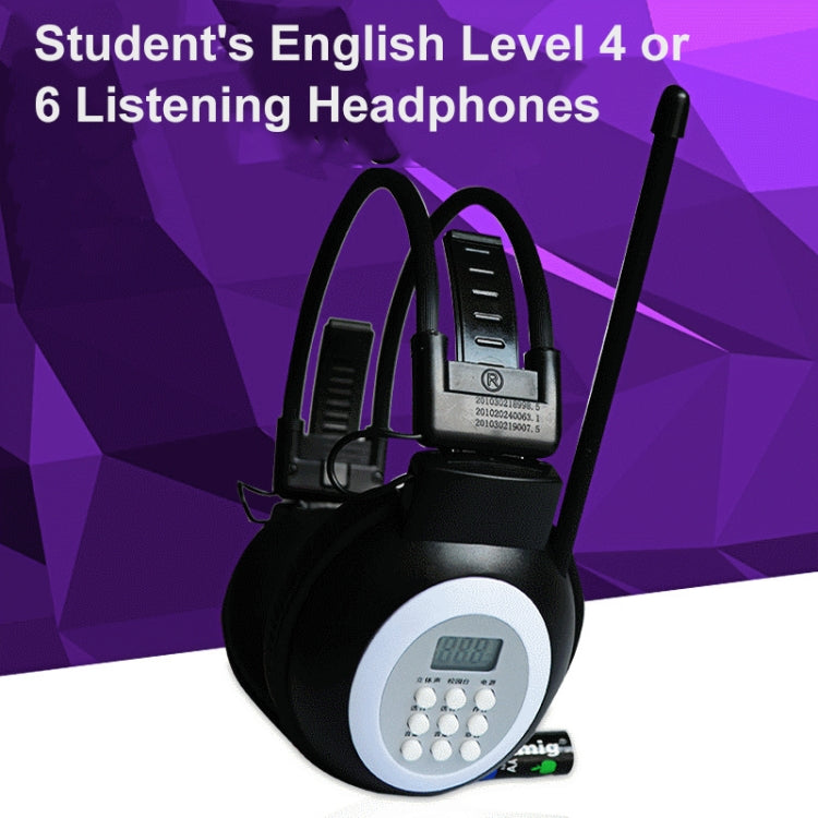 HRD-308S Portable FM Campus Radio Receiver Headset - HoMEdemic™ 