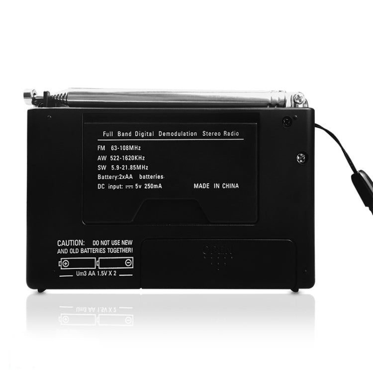 HRD-310 Portable FM AM SW Full Band Digital Demodulation Radio - HoMEdemic™ 