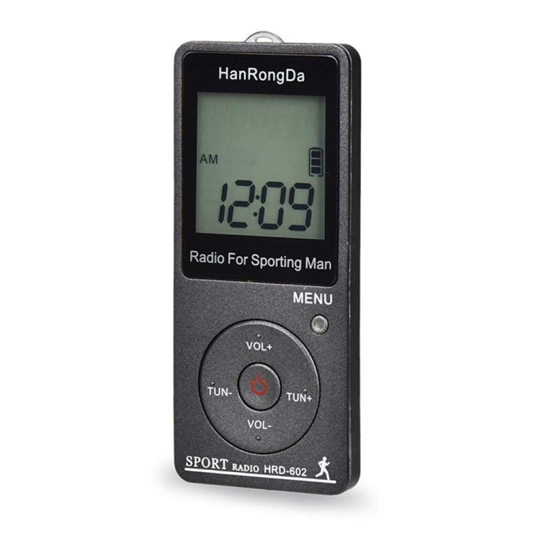 HRD-602 Digital Display FM AM Mini Sports Radio with Step Counting Function - HoMEdemic™ 