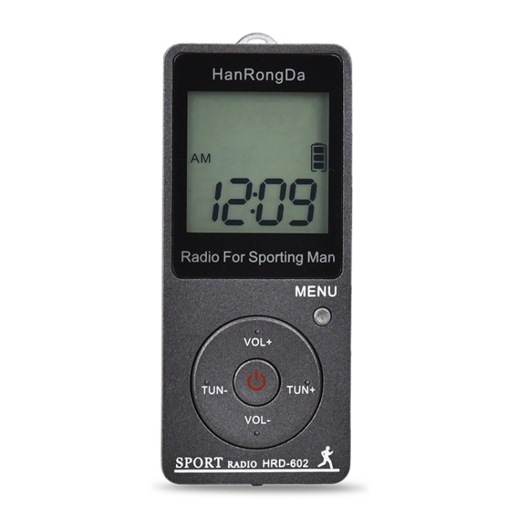 HRD-602 Digital Display FM AM Mini Sports Radio with Step Counting Function - HoMEdemic™ 