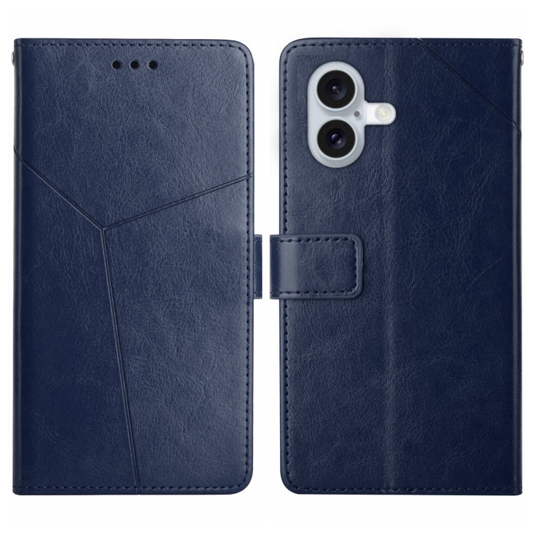 HT01 Y-shaped Pattern Flip Leather Phone Case, For iPhone 16, For iPhone 15 Pro Max, For iPhone 15 Pro, For iPhone 15 Plus - HoMEdemic™ 