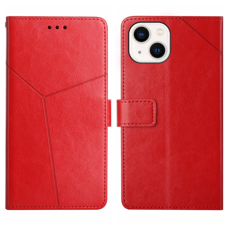 HT01 Y-shaped Pattern Flip Leather Phone Case, For iPhone 16, For iPhone 15 Pro Max, For iPhone 15 Pro, For iPhone 15 Plus - HoMEdemic™ 