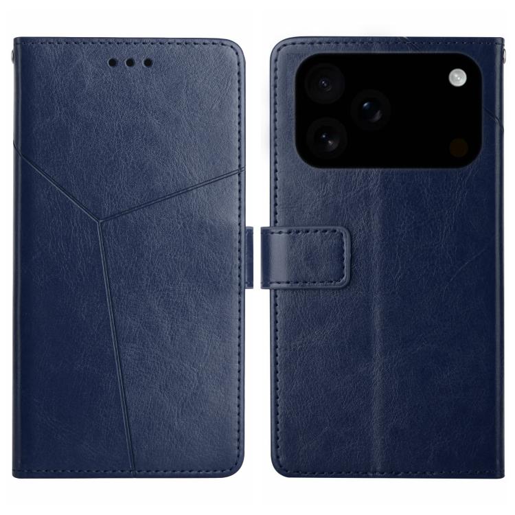 HT01 Y-shaped Pattern Flip Leather Phone Case, For iPhone 17 Pro Max, For iPhone 17 Pro, For iPhone 17, For iPhone Air - HoMEdemic™ 