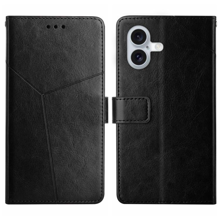 HT01 Y-shaped Pattern Flip Leather Phone Case, For iPhone 17 Pro Max, For iPhone 17 Pro, For iPhone 17, For iPhone Air - HoMEdemic™ 