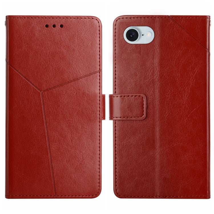 HT01 Y-shaped Pattern Flip Leather Phone Case, For iPhone SE 2024, For iPhone 16 Pro Max, For iPhone 16 Pro, For iPhone 16 Plus - HoMEdemic™ 