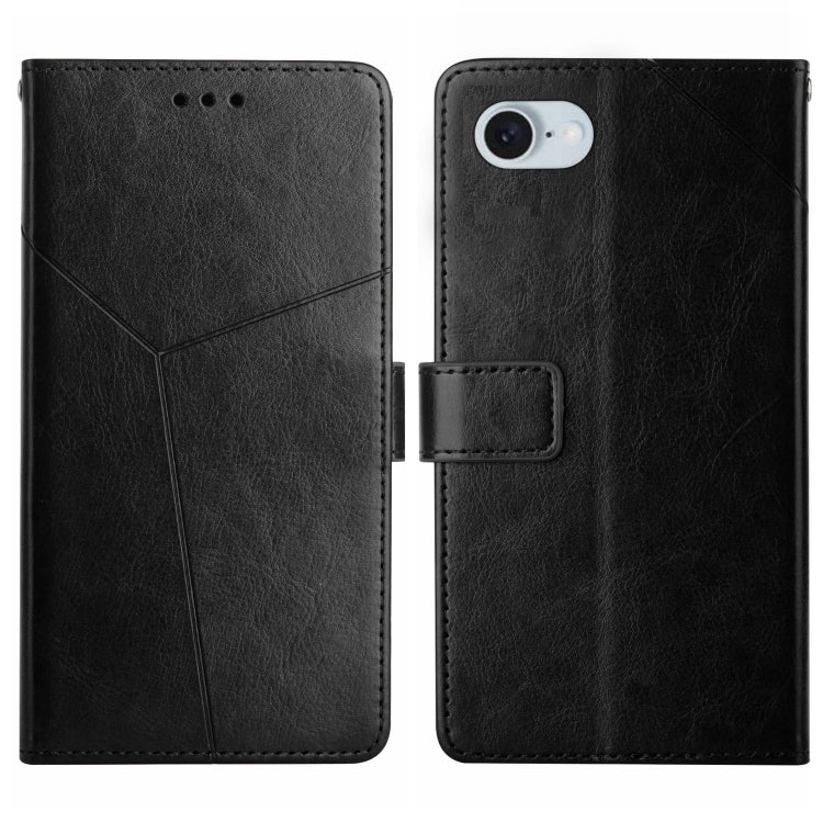HT01 Y-shaped Pattern Flip Leather Phone Case, For iPhone SE 2024, For iPhone 16 Pro Max, For iPhone 16 Pro, For iPhone 16 Plus - HoMEdemic™ 