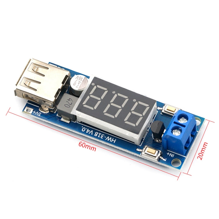 HW-318 12V To 5V Buck Module DC-DC 3A DC Power Module LED Battery Car Voltmeter - HoMEdemic™ 