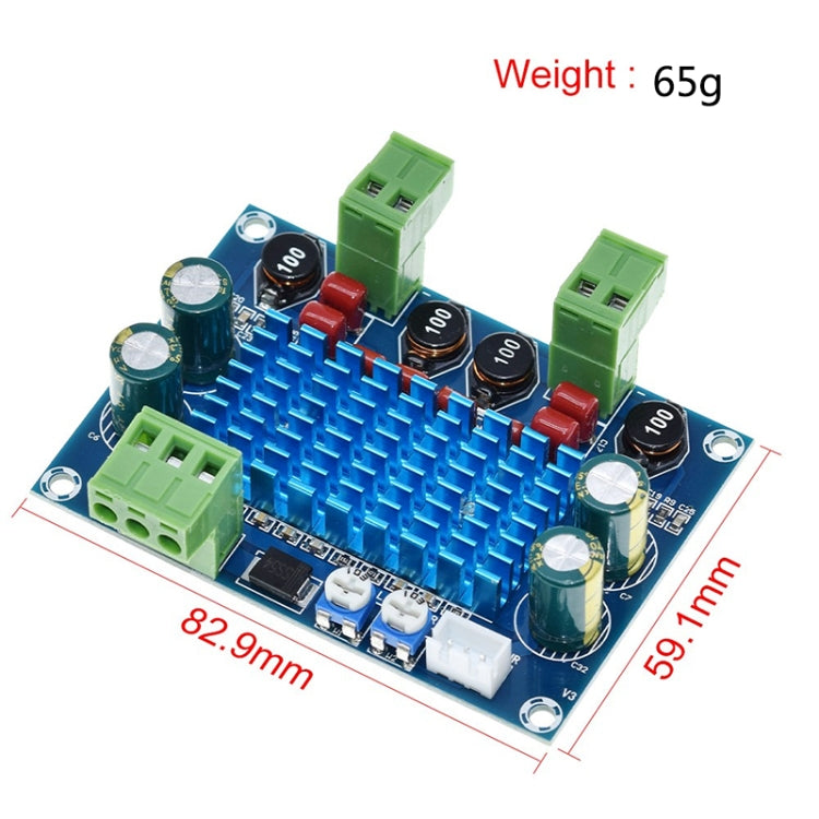 HW-447 High Power Digital Power Amplifier Board TPA3116D2 Chassis Dedicated Plug-in 5-28V Output 120W - HoMEdemic™ 