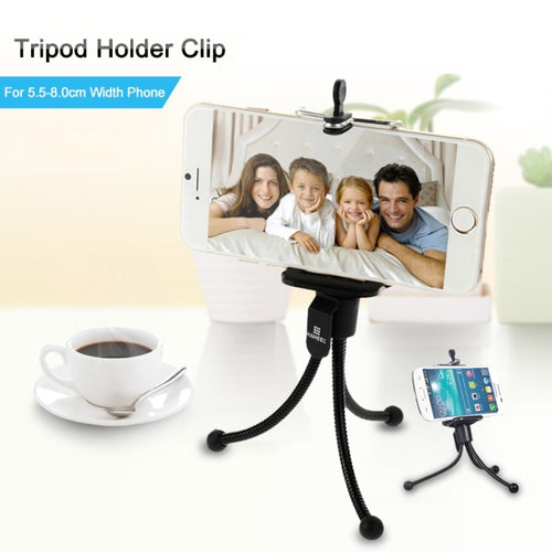 [HK Warehouse] HAWEEL Flexible Octopus Tripod Holder Clip - HoMEdemic™ 