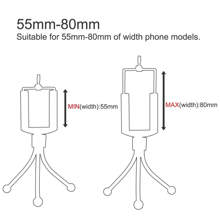 HAWEEL Flexible Octopus Tripod Holder Clip - HoMEdemic™ 