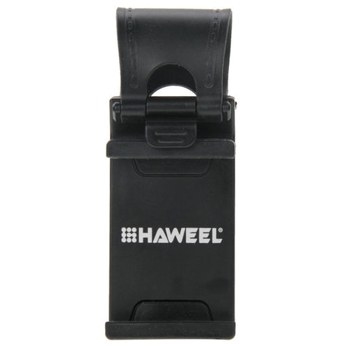 [HK Warehouse] HAWEEL Universal Car Steering Wheel Phone Mount Holder(Black) - HoMEdemic™ 