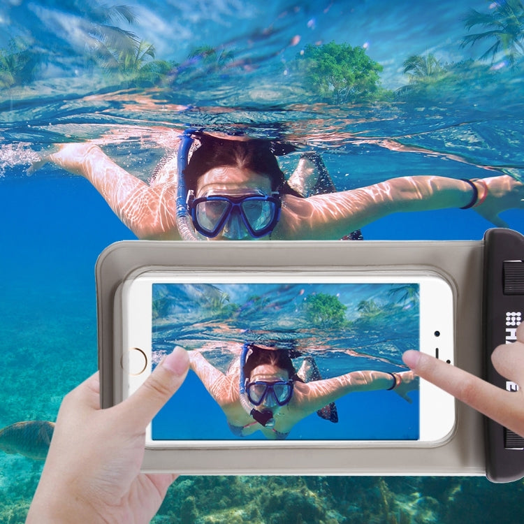 HAWEEL Transparent Universal Waterproof Bag with Lanyard for iPhone, Galaxy, Huawei, Xiaomi, LG, HTC and Other Smart Phones(Black) - HoMEdemic™ 