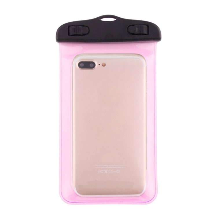 HAWEEL Transparent Universal Waterproof Bag with Lanyard for iPhone, Galaxy, Huawei, Xiaomi, LG, HTC and Other Smart Phones(Pink) - HoMEdemic™ 