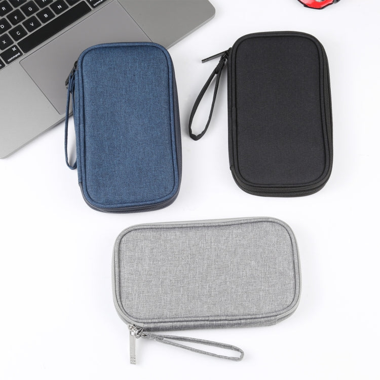 HAWEEL Electronic Organizer Storage Bag for Cellphones, Power Bank, Cables, Mouse, Earphones(Dark Blue) - HoMEdemic™ 
