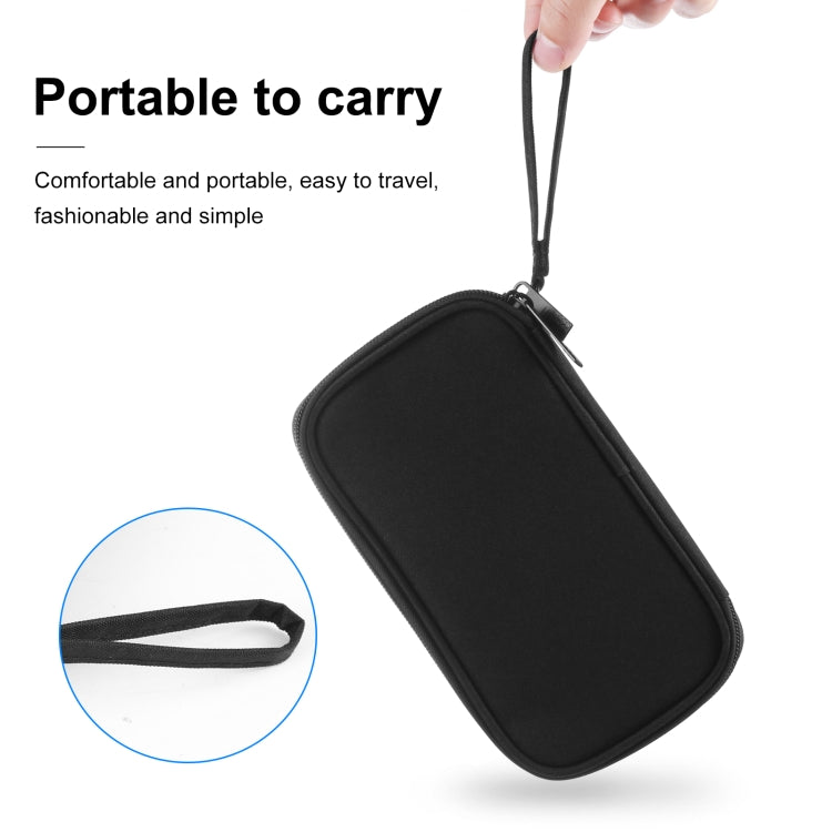 HAWEEL Electronic Organizer Double Layers Storage Bag for Cables, Charger, Power Bank, Phones, Earphones(Black) - HoMEdemic™ 