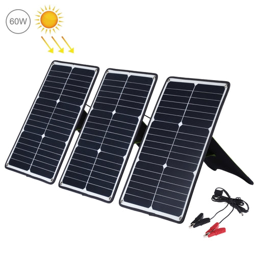 HAWEEL 3 PCS 20W Monocrystalline Silicon Solar Power Panel Charger, with USB Port & Holder & Tiger Clip, Support QC3.0 and AFC - HoMEdemic™ 