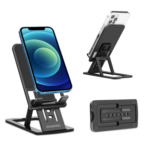 HAWEEL Adjustable Lifting Folding Portable Live Broadcast Desktop Plastic Holder - HoMEdemic™ 