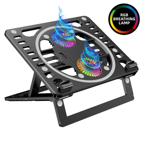 Gaming RGB Laptop Cooler Desk Stand - HoMEdemic™ 