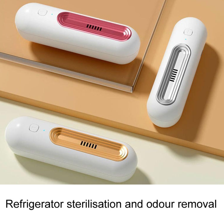 HX-889 Sterilization Deodorant Fruit And Vegetable Preservation Home Clothing Cabinet Purifier(Rose Red) - HoMEdemic™ 