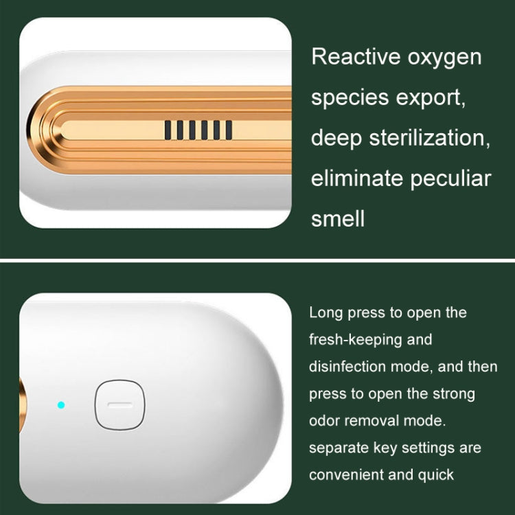 HX-889 Sterilization Deodorant Fruit And Vegetable Preservation Home Clothing Cabinet Purifier(Rose Red) - HoMEdemic™ 