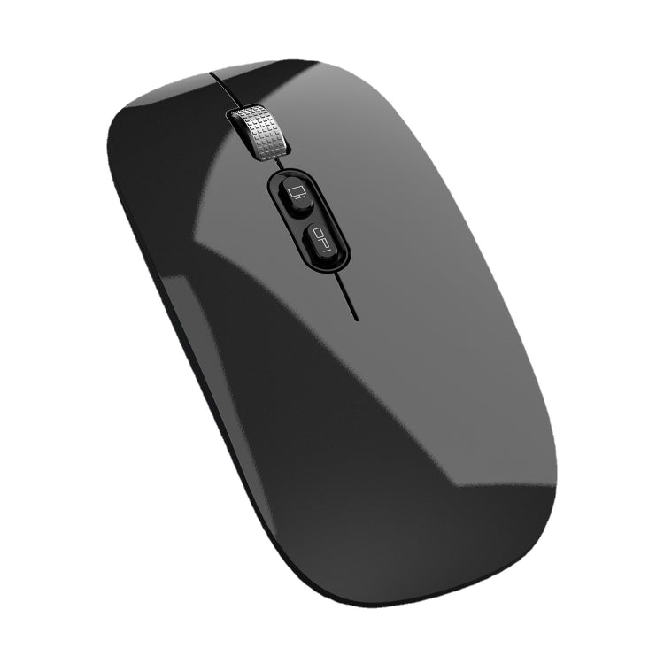 HXSJ M103 1600DPI UV 2.4GHz Wireless Rechargeable Mouse(Black) - HoMEdemic™ 