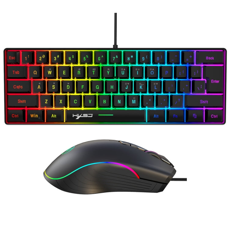 HXSJ V700B+A867 Wired RGB Backlit Keyboard and Mouse Set - HoMEdemic™ 