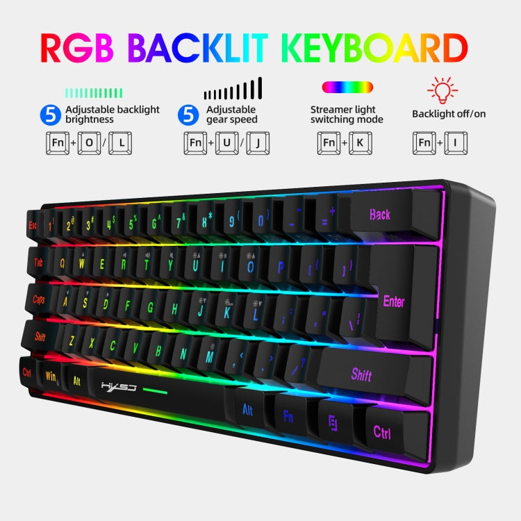HXSJ V700B+A867 Wired RGB Backlit Keyboard and Mouse Set - HoMEdemic™ 