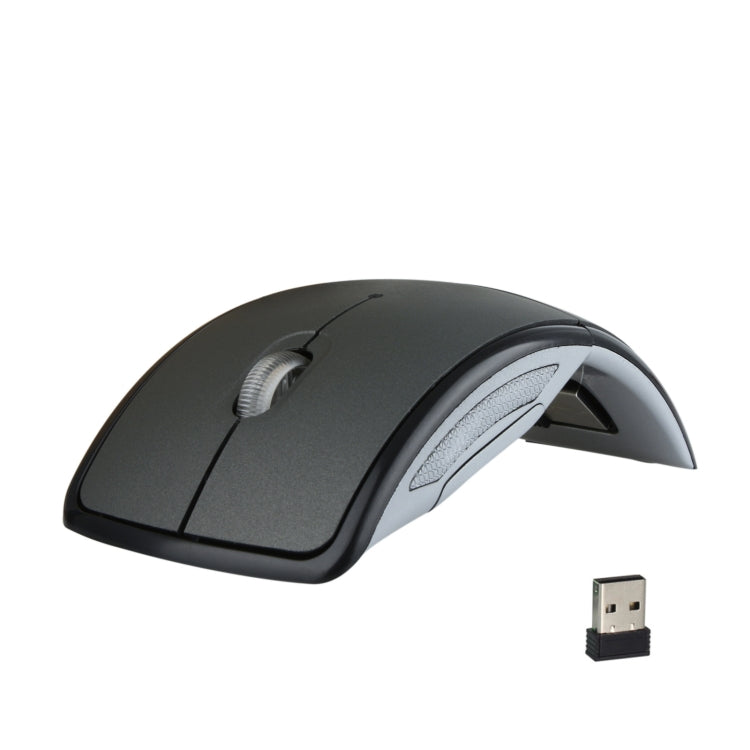 HXSJ ZD-01 1600DPI 2.4GHz Wireless Foldable Mouse(Grey) - HoMEdemic™ 