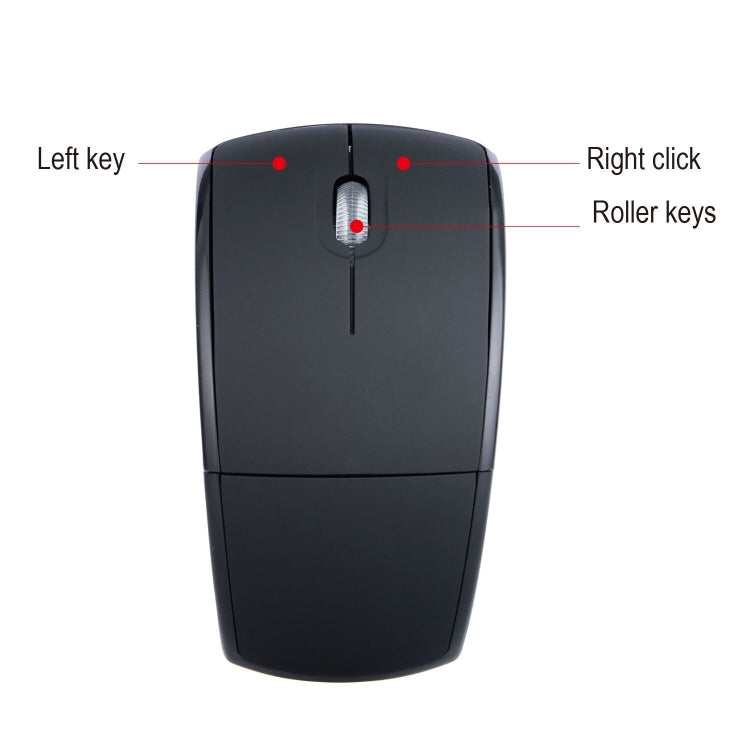 HXSJ ZD-01 1600DPI 2.4GHz Wireless Foldable Mouse(Grey) - HoMEdemic™ 