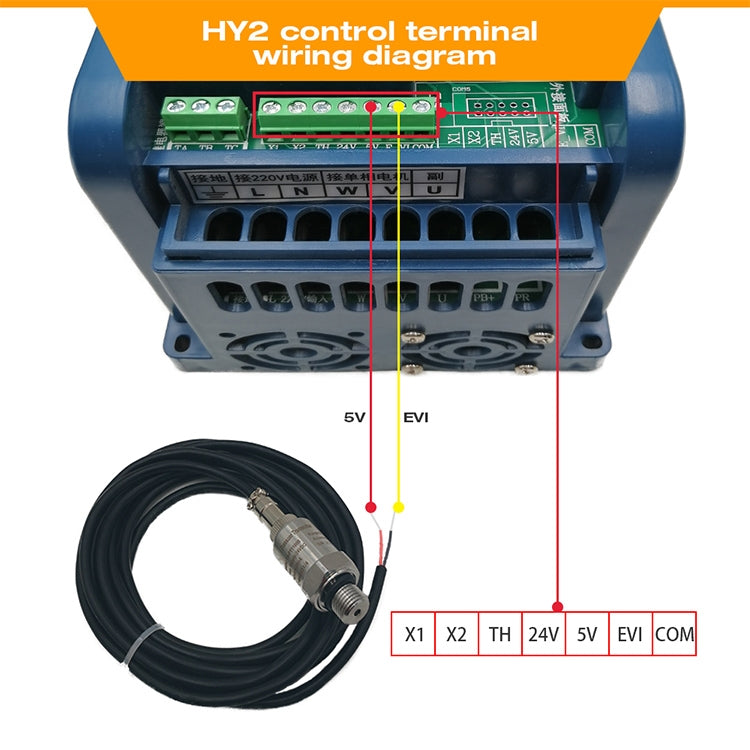 HY2-1500X 1.5KW 220V Single-phase Input Single-phase Output Constant Pressure Water Supply Inverter, HY2-1500X - HoMEdemic™ 