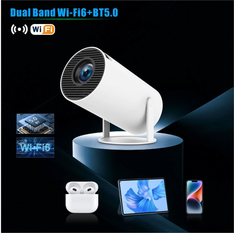 HY300 PRO Smart Projector Android 11.0 System 160 Lumen Portable Projector(UK Plug) - HoMEdemic™ 