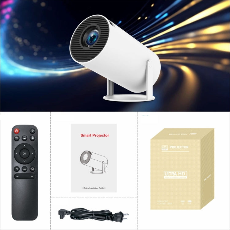 HY300 PRO Smart Projector Android 11.0 System 160 Lumen Portable Projector(UK Plug) - HoMEdemic™ 