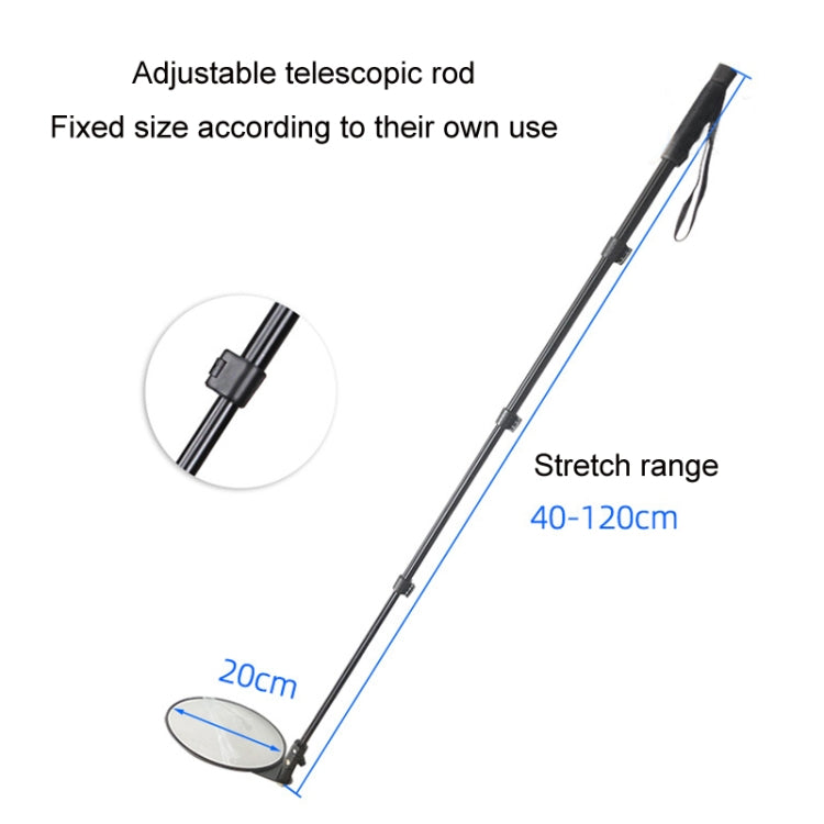Hand-Held Telescopic Explosion-Proof Vehicle Bottom Security Inspection Reflective Detection Mirror - HoMEdemic™ 