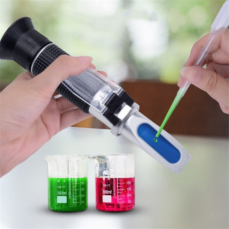 Hand-held Refractometer  Alcohol Detector Alcohol Level Meter, Refractometer - HoMEdemic™ 